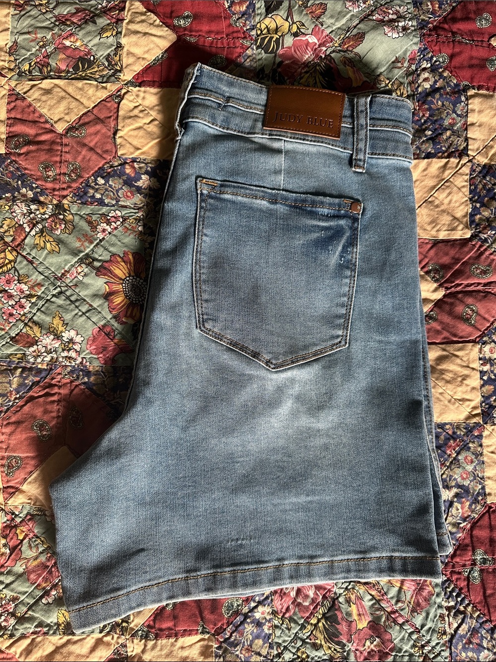 Judy Blue Light Blue Denim high waist shorts